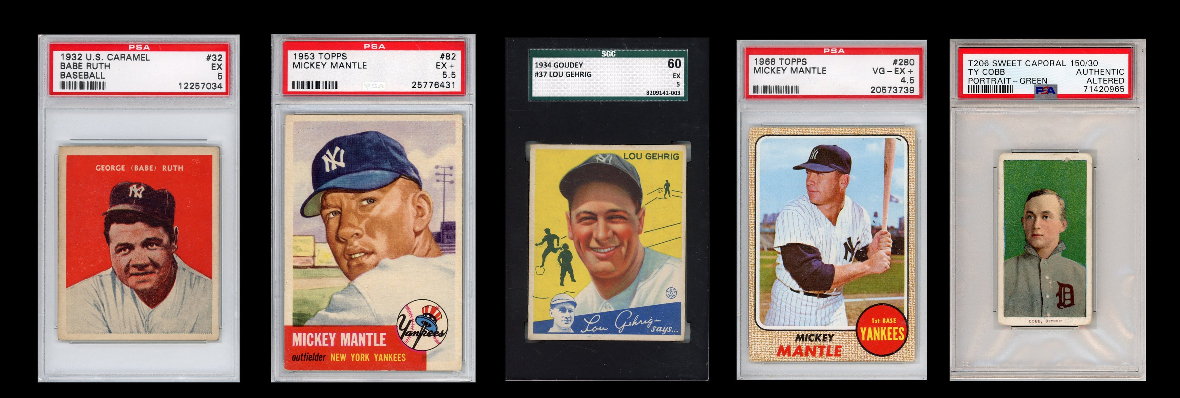 Vintage Graded Cards