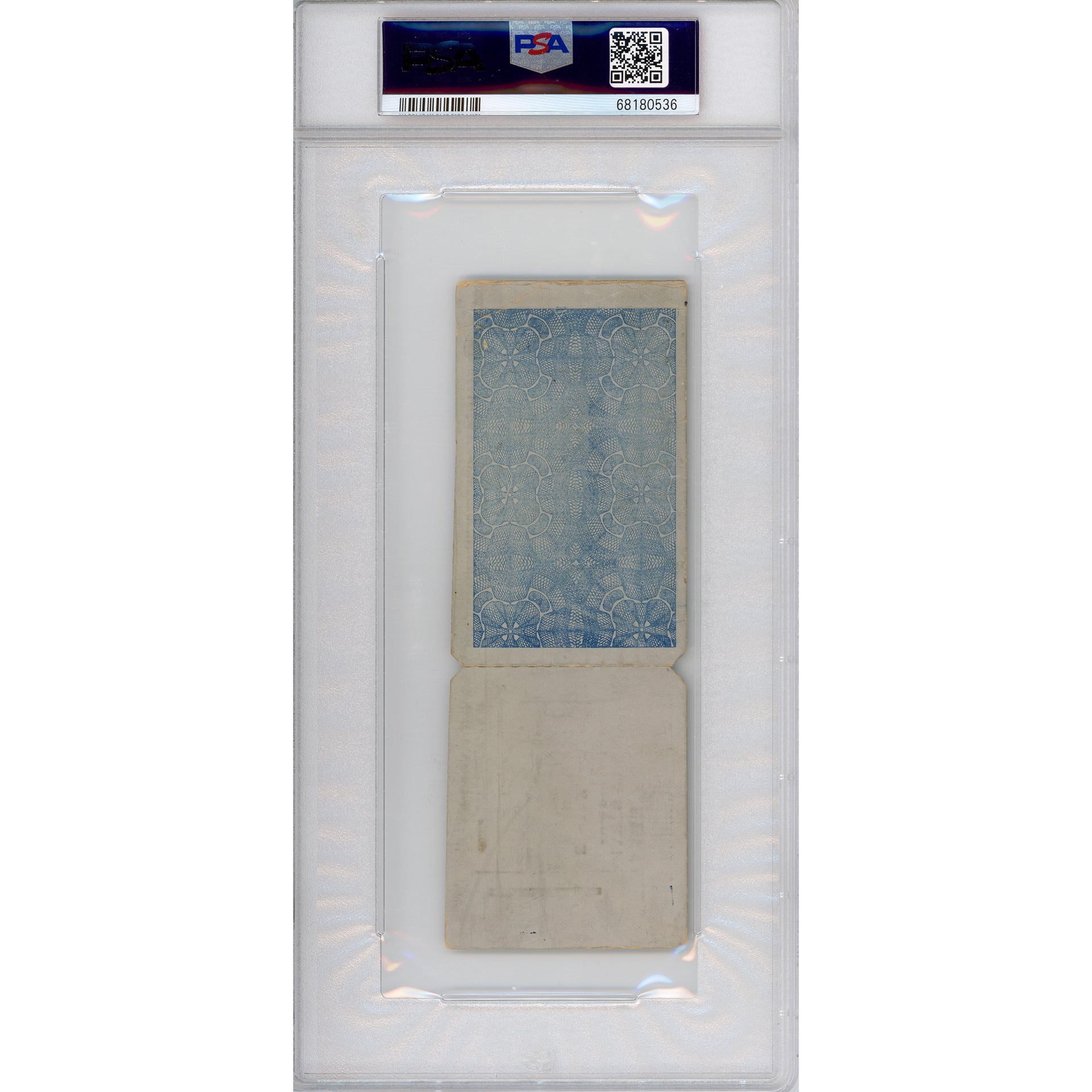 1912 World Series Game 1 Full Ticket VG3 (PSA/DNA)