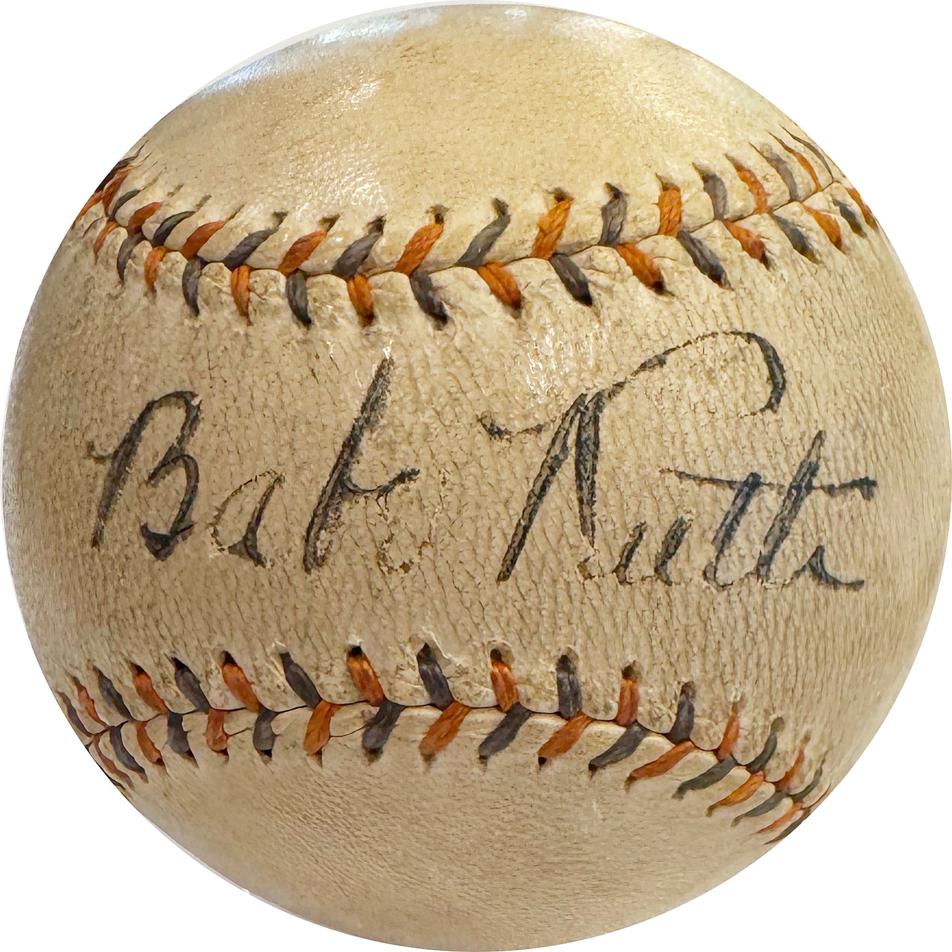 Babe Ruth Single Signed Home Run Special Baseball (JSA)