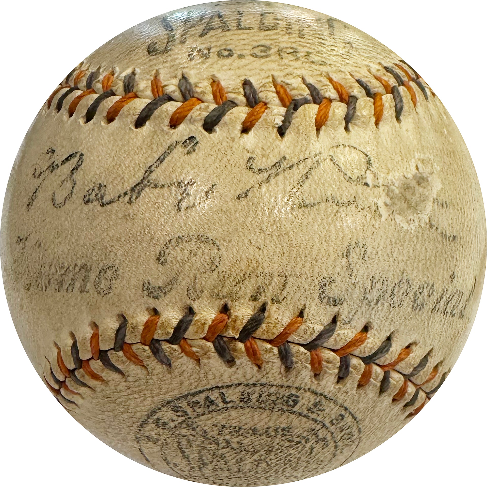 Babe Ruth Single Signed Home Run Special Baseball (JSA)