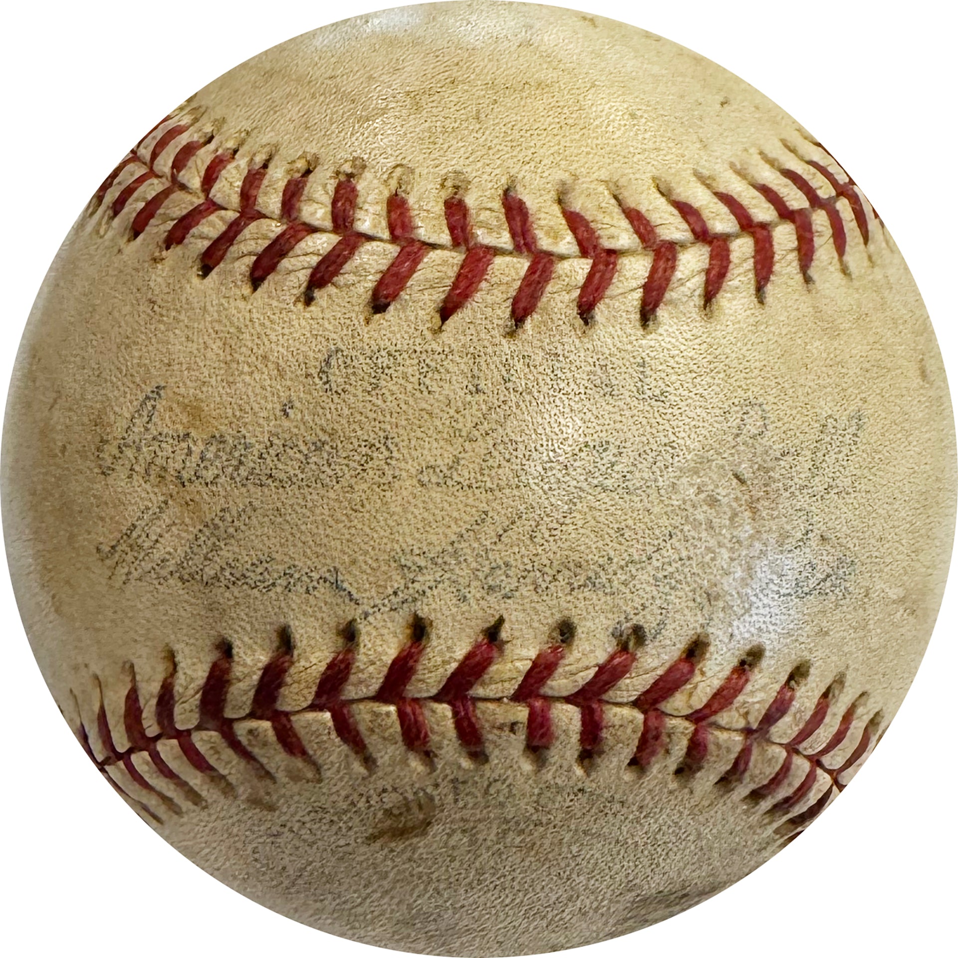 Babe Ruth Signed William Harridge AL Baseball (JSA)