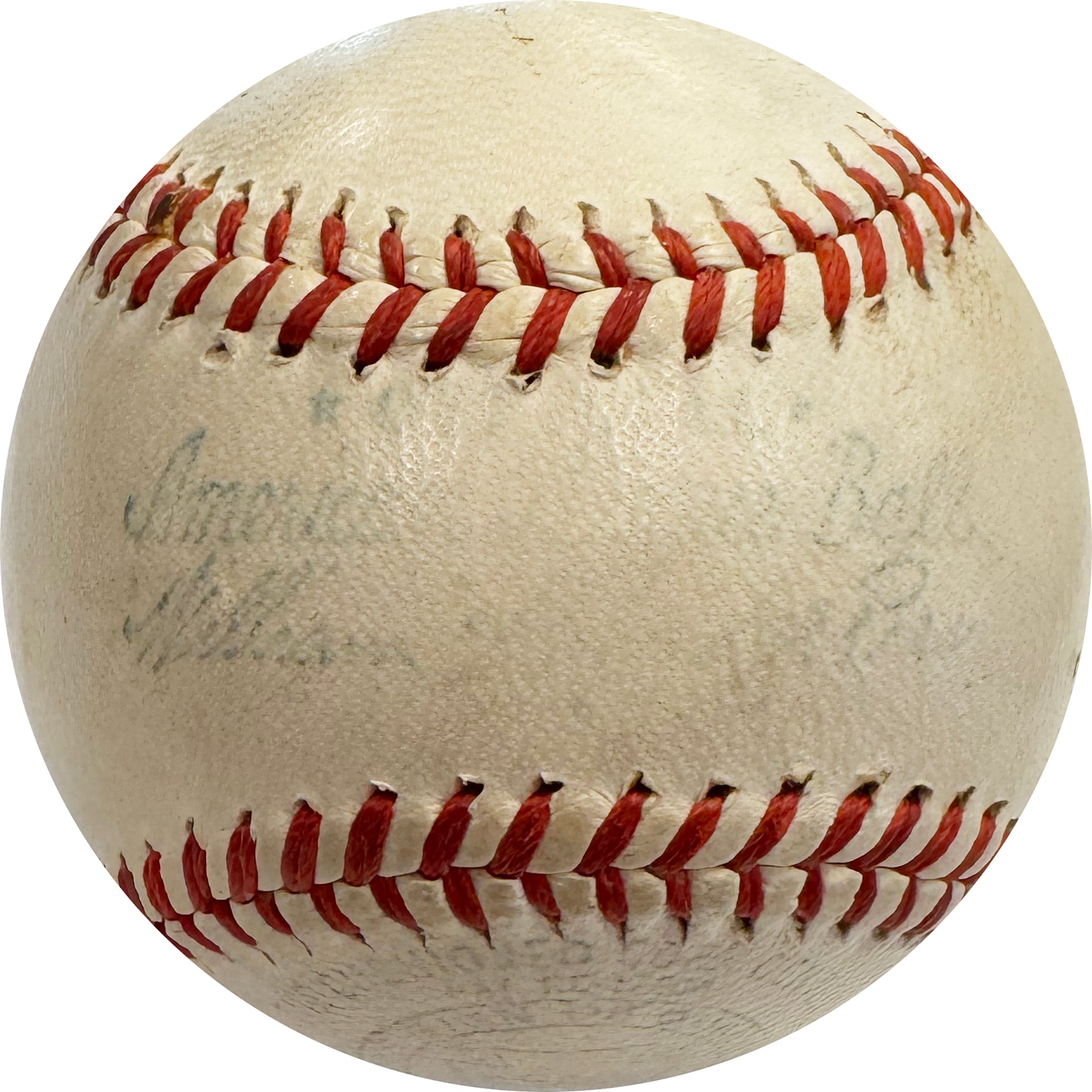 Babe Ruth Signed William Harridge AL Baseball (PSA/DNA) - Auto Grade 6