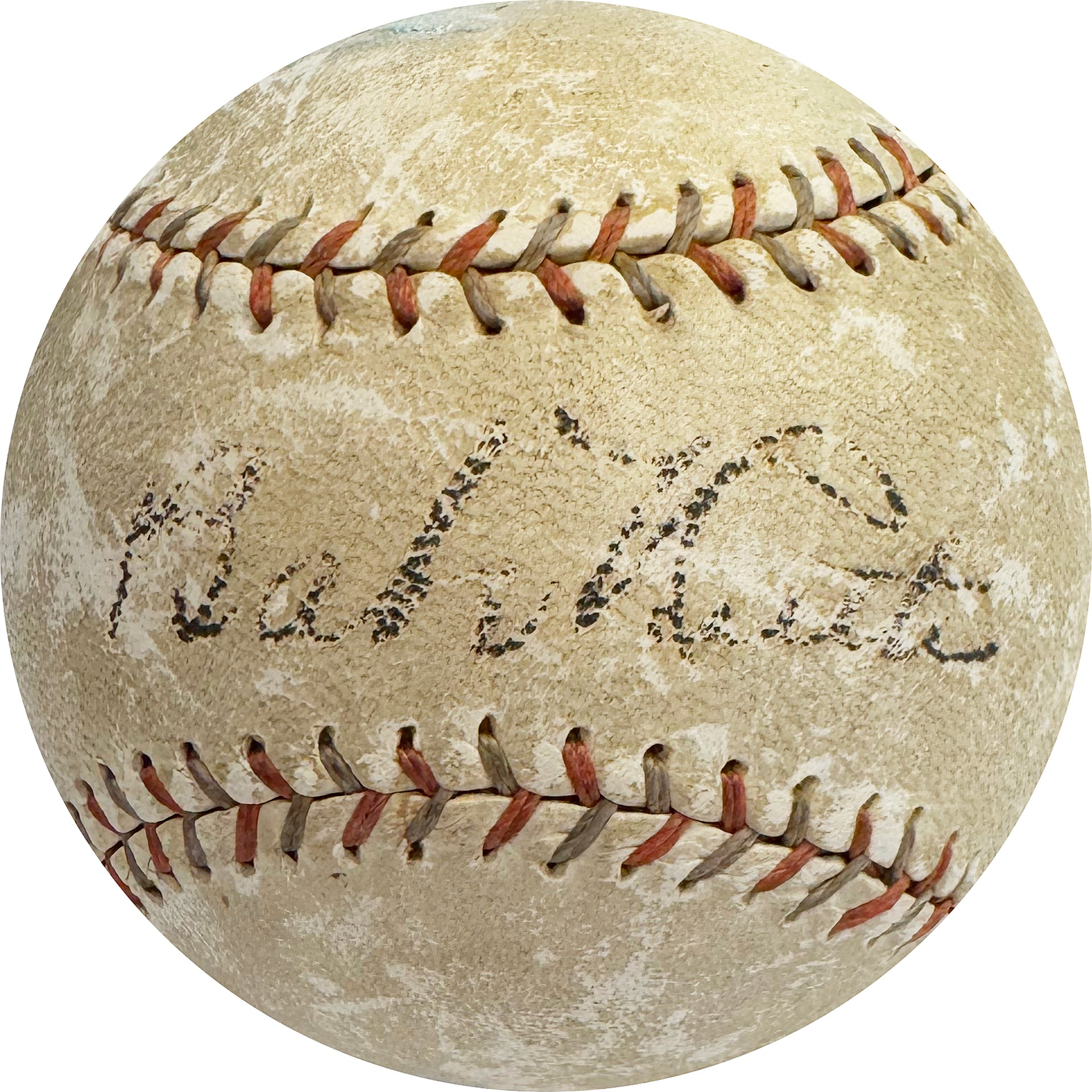 Babe Ruth & Lou Gehrig Dual Signed AL Baseball (Beckett)