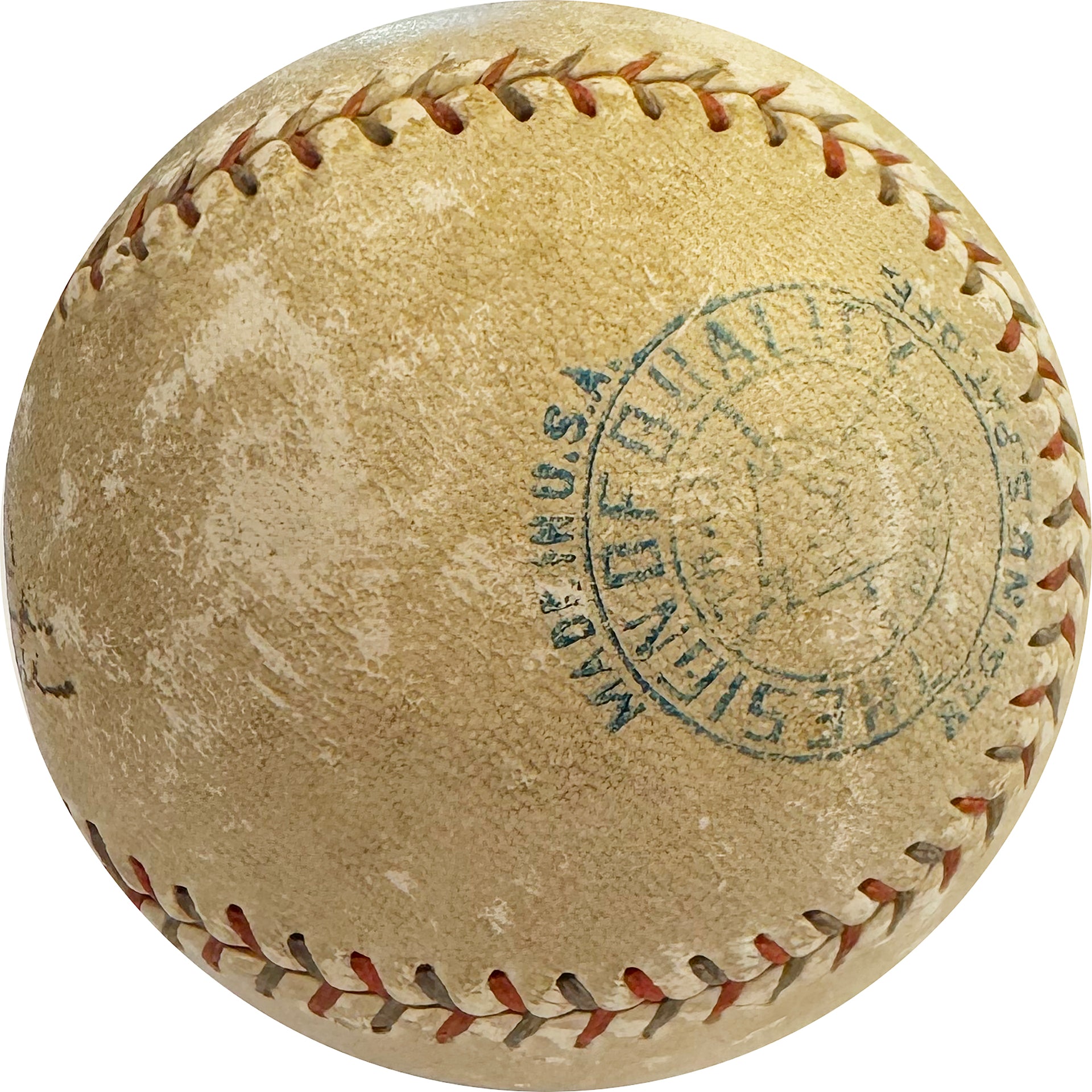 Babe Ruth & Lou Gehrig Dual Signed AL Baseball (Beckett)