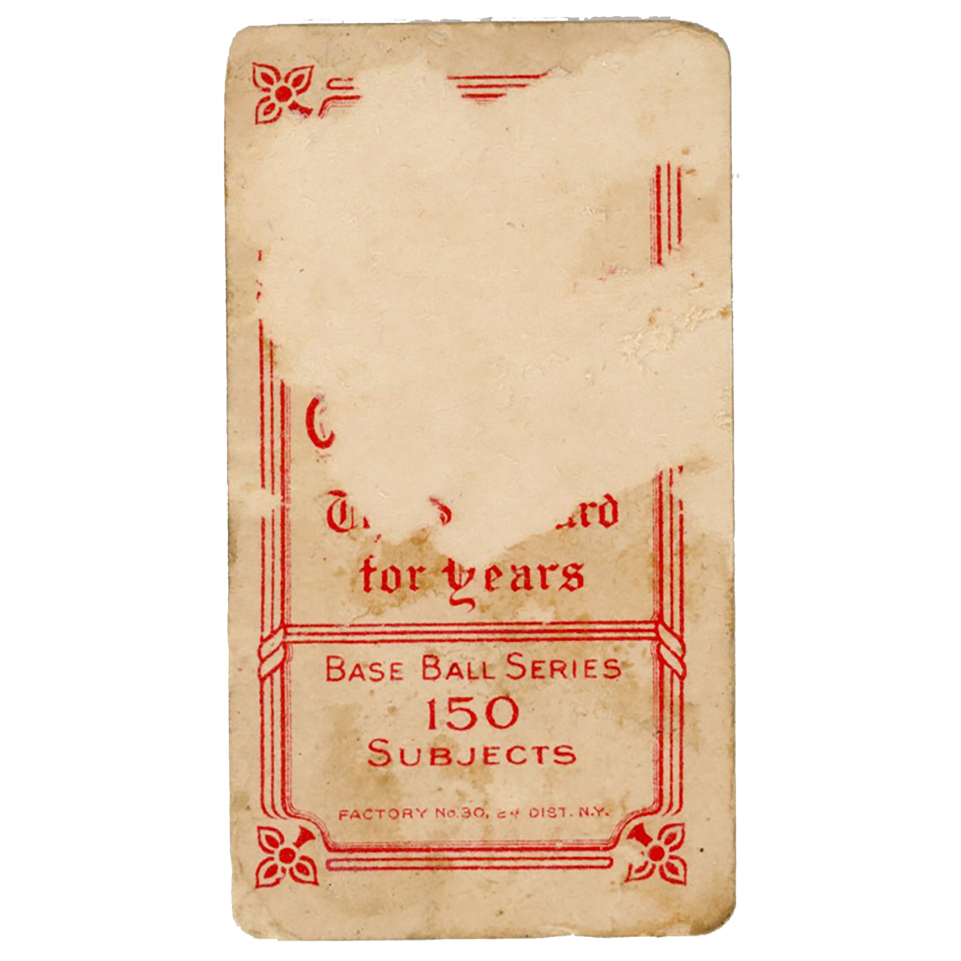 1909-11 T206 Ty Cobb Green Portrait Sweet Caporal  - Raw