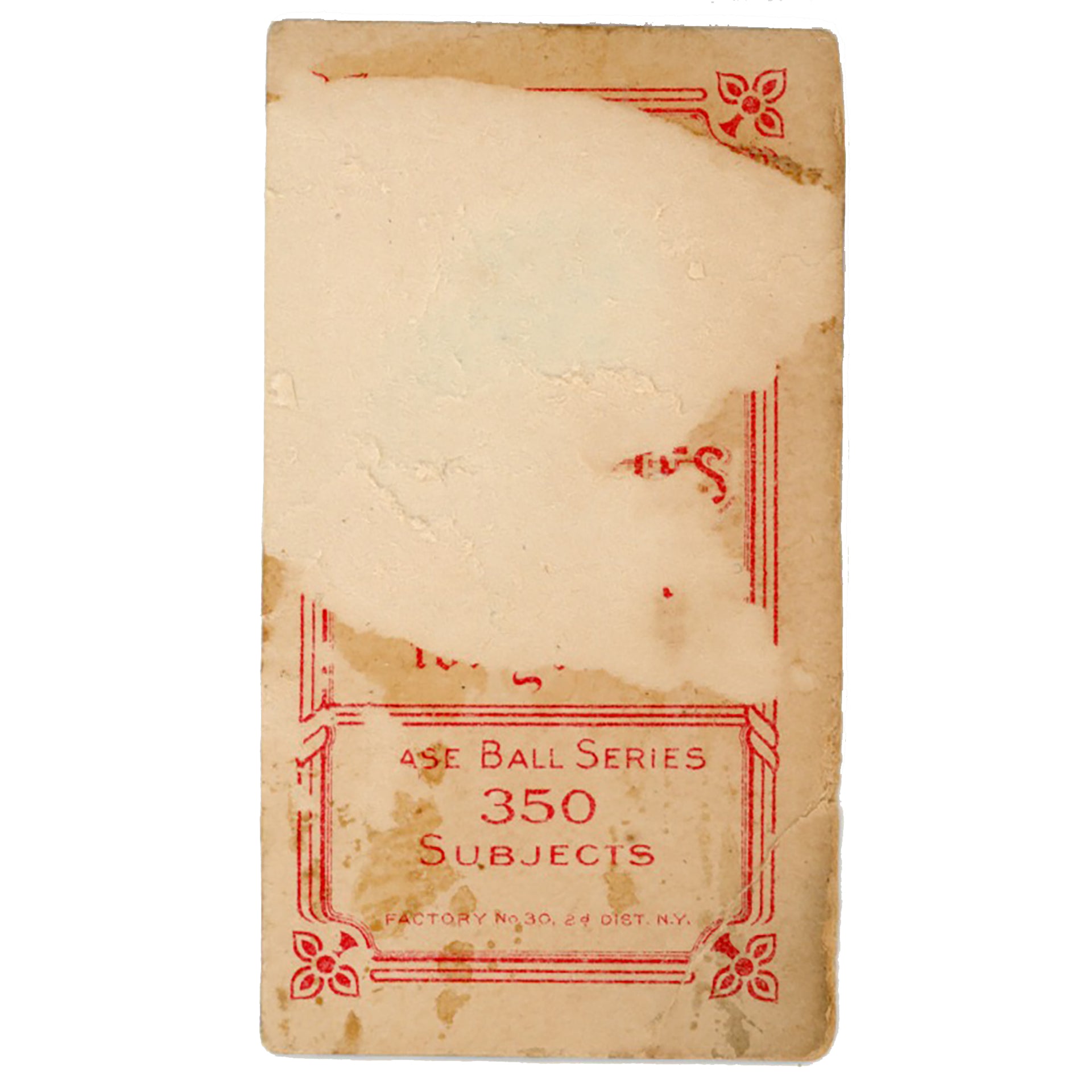 1911 T206 Ty Cobb Red Portrait Sweet Caporal  - Raw