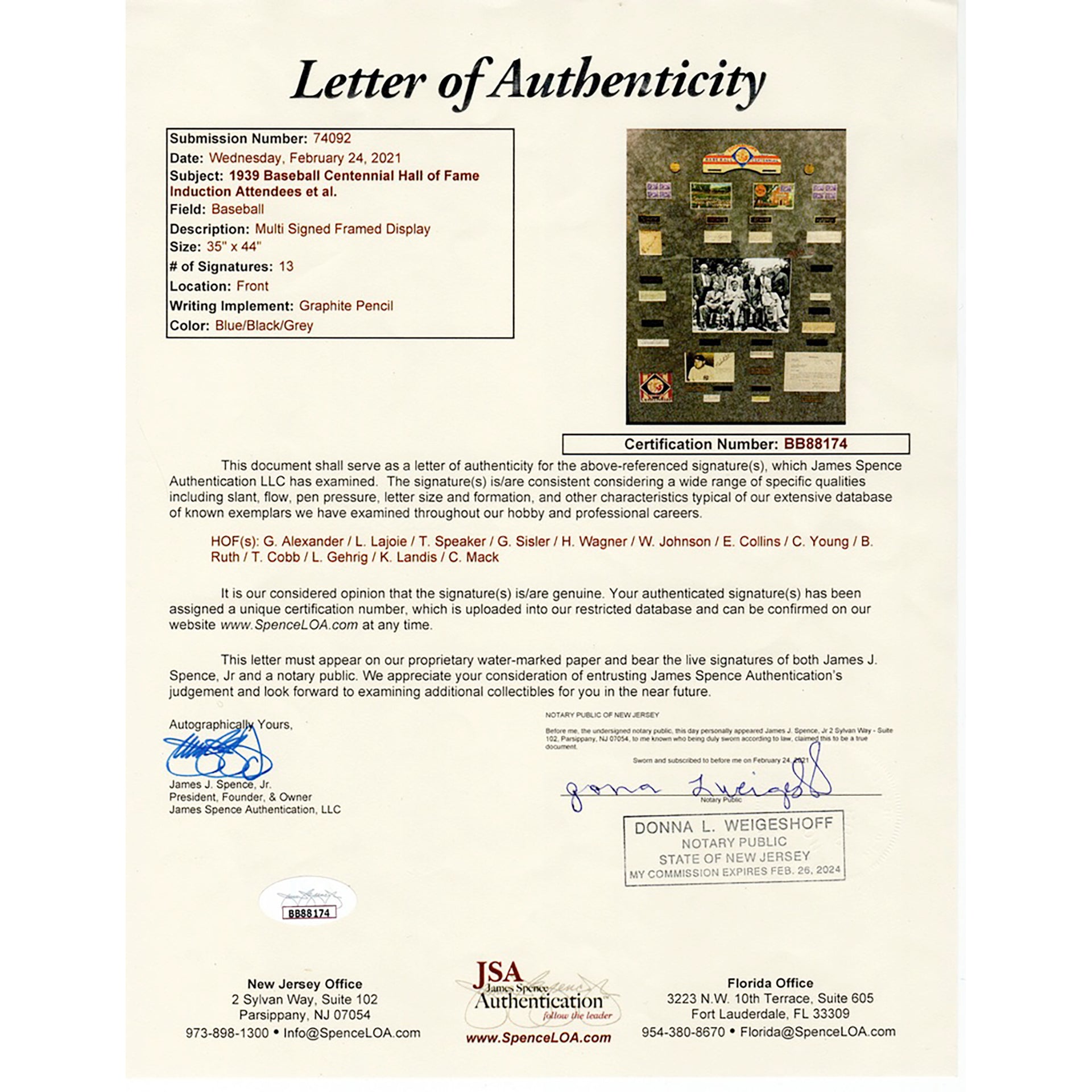 Honus Wagner Signed Lined Cut (PSA/DNA)